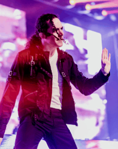 Personnage de Michael Jackson lors d'un événement