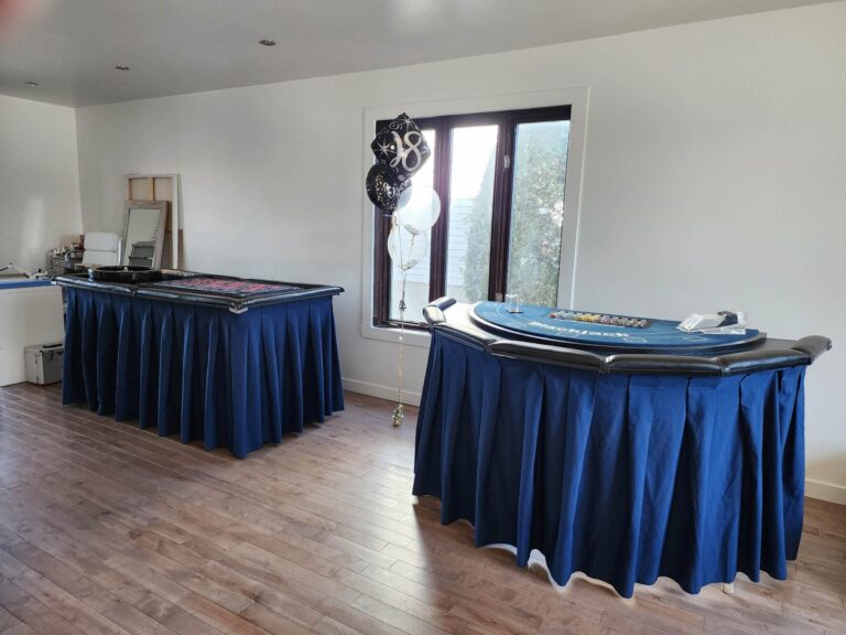 Tables de jeux Casino